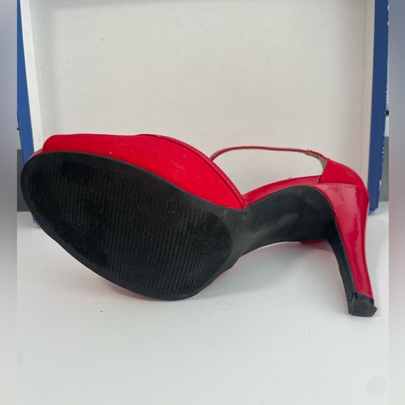 GLO JEANS Red Heel Shoes - Picture 5 of 8